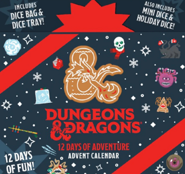 D&D 12 Dice of Adventure Advent Calendar
