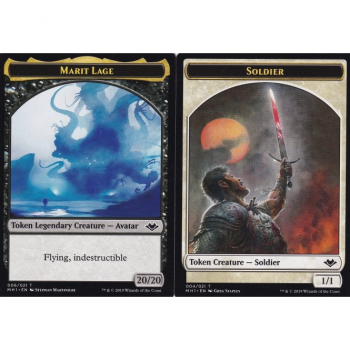 Marit Lage // Soldier (TOKEN) : MODERN HORIZONS TOKEN 06&04 - Magic the Gathering Single Card