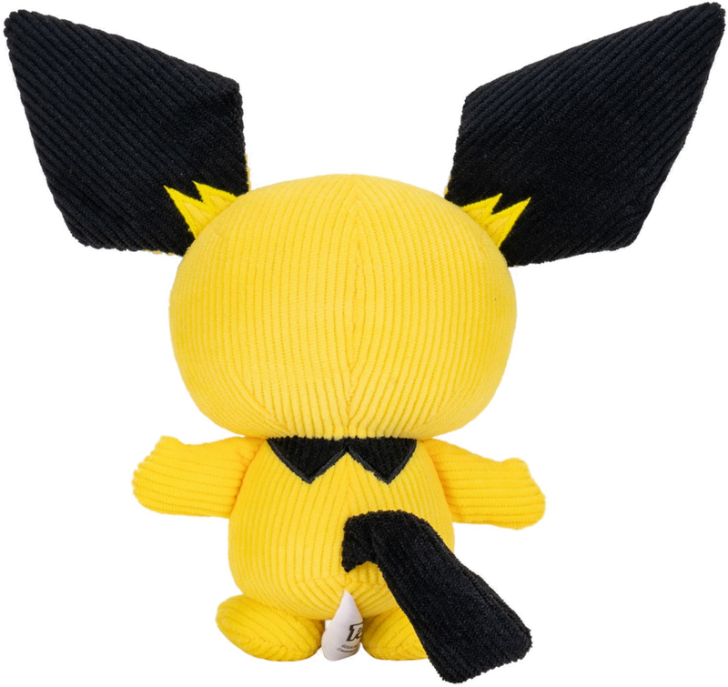 Pokemon 8 Corduroy Pichu Plush Chaos Cards