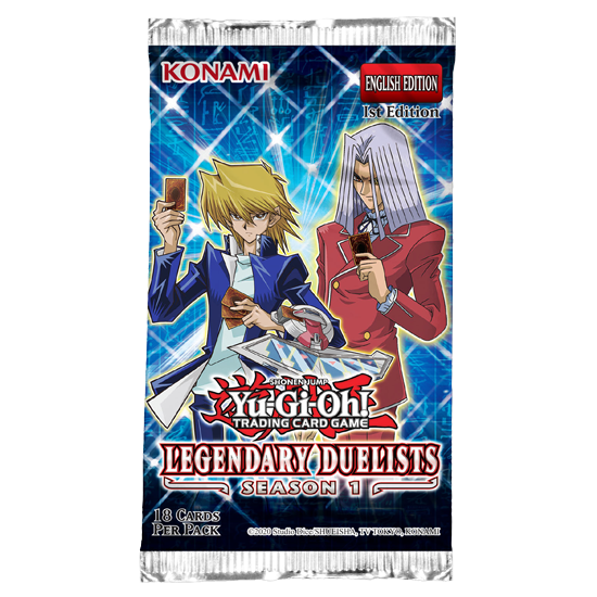 Yu-Gi-Oh! Booster PACK (18 Cards) - Legendary Duelists: Season 1
