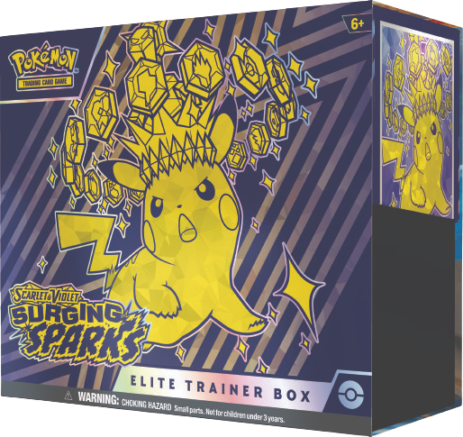 Pokemon Scarlet & Violet Surging Sparks: Elite Trainer Box