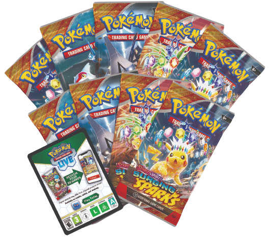 Pokemon Scarlet & Violet Surging Sparks: Elite Trainer Box - Image 2