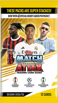 Match Attax - 24/25 Booster Pack (12 Cards) | Chaos Cards Match Attax - 24/25 Booster Pack (12 Cards) | Chaos Cards