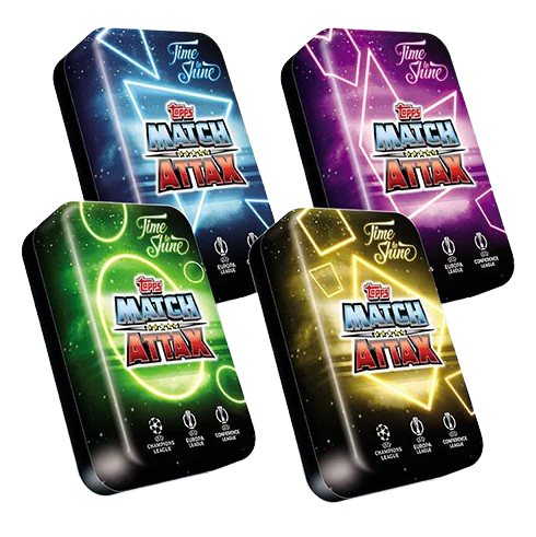 Match Attax 2024/25 Mega Tin - Exclusive Soccer Cards Collection With Limited Edition Cards