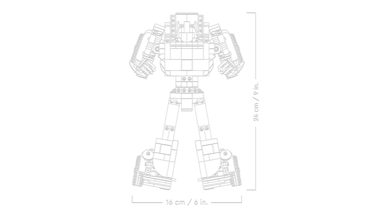 LEGO® Icons Transformers Bumblebee (10338) - Image 10
