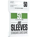 Gamegenic Just Sleeves: Standard Card Game Green (50 ct.)