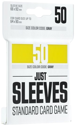 Gamegenic Just Sleeves: Standard Card Game Yellow (50 ct.)
