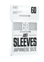 Gamegenic Just Sleeves: Japanese Size White (60 ct.)