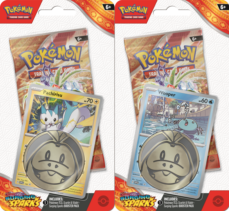 Surging Sparks Blister Pack | Set of 2 | Pokemon Surging Sparks Blister Pack | Set of 2 | Pokemon