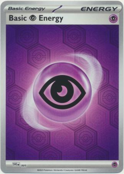 Basic Psychic Energy (REVERSE HOLO) : SCARLET AND VIOLET - SHROUDED FABLE EN05 - Pokemon Single Card