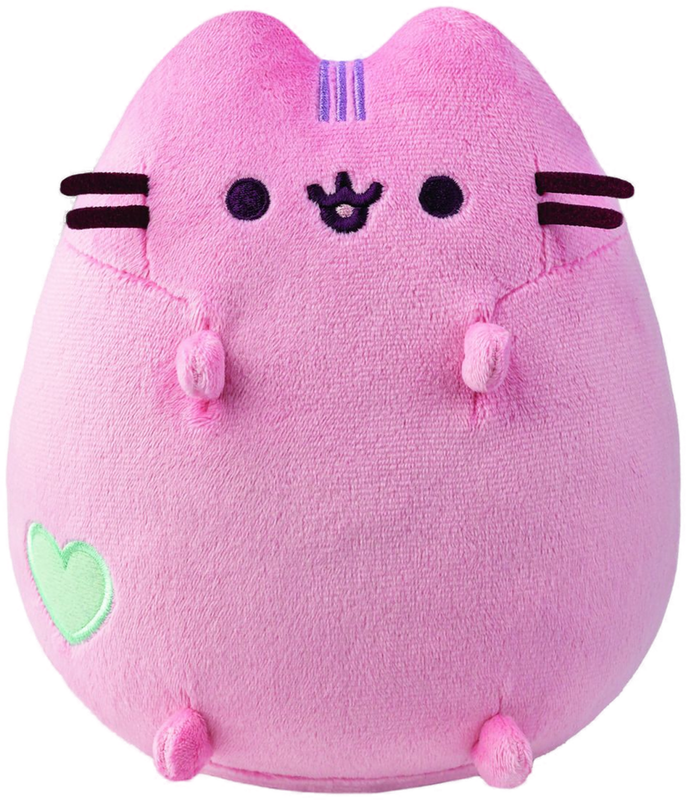 Pastel Pusheen Pink Plush Chaos Cards