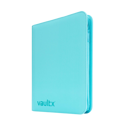 Vault X 9-Pocket Exo-Tec Zip Binder Pastel Blue - Image 2