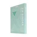 Vault X 9-Pocket Exo-Tec Zip Binder Mint Green