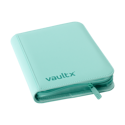 Vault X 4-Pocket Exo-Tec Zip Binder Mint Green