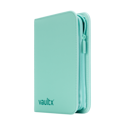 Vault X 4-Pocket Exo-Tec Zip Binder Mint Green - Image 2
