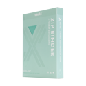 Vault X 4-Pocket Exo-Tec Zip Binder Mint Green - Image 3