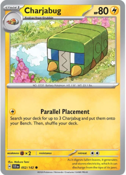 Charjabug single card from Pokemon