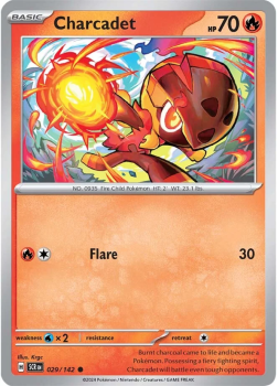 Charcadet single card from Pokemon