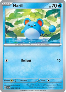 Marill single card from Pokemon