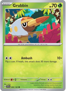 Grubbin single card from Pokemon