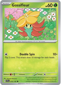 Gossifleur single card from Pokemon