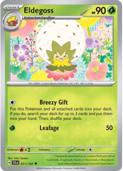 Eldegoss single card from Pokemon