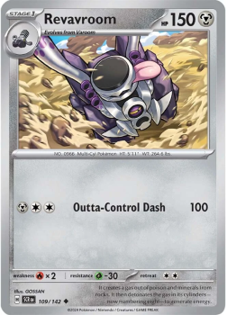 Revavroom single card from Pokemon