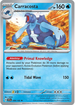 Carracosta single card from Pokemon