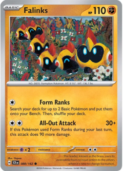 Falinks single card from Pokemon