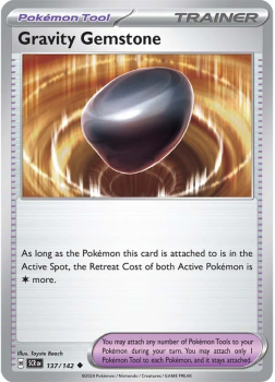Gravity Gemstone single card from Pokemon