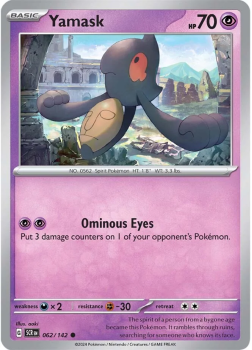 Yamask single card from Pokemon