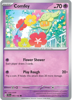Comfey single card from Pokemon