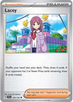 Lacey single card from Pokemon