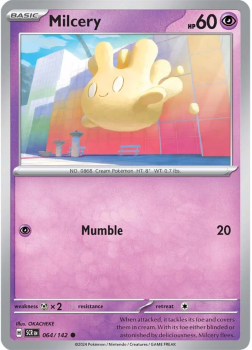 Milcery single card from Pokemon