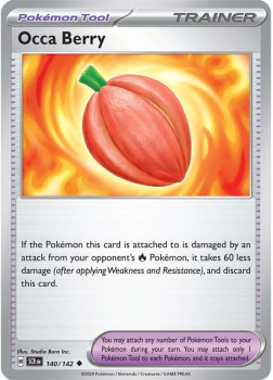Occa Berry single card from Pokemon
