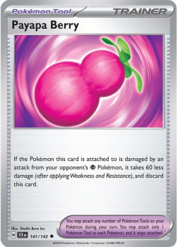 Payapa Berry single card from Pokemon