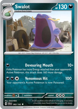 Swalot single card from Pokemon