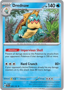 Drednaw single card from Pokemon