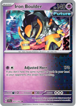 Iron Boulder single card from Pokemon