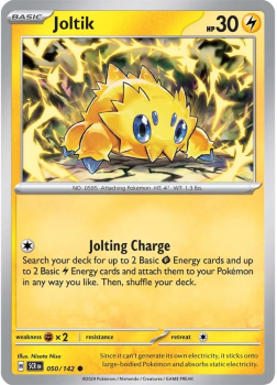 Joltik single card from Pokemon