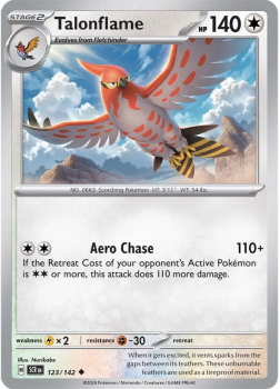 Talonflame single card from Pokemon