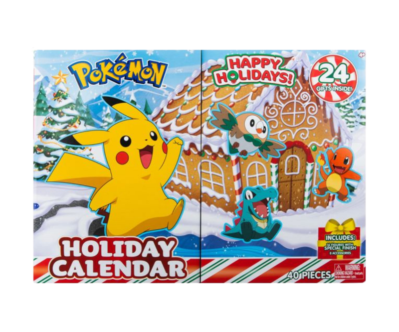Pokemon Advent Calendars Jazwares Chaos Cards