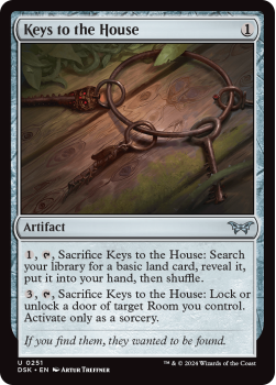 Keys to the House single card from Magic the Gathering