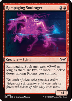Rampaging Soulrager (FOIL) single card from Magic the Gathering