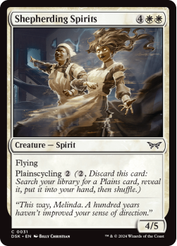 Shepherding Spirits (FOIL) single card from Magic the Gathering
