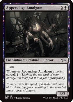 Appendage Amalgam single card from Magic the Gathering