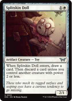 Splitskin Doll (FOIL) single card from Magic the Gathering