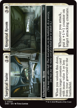 Surgical Suite // Hospital Room single card from Magic the Gathering