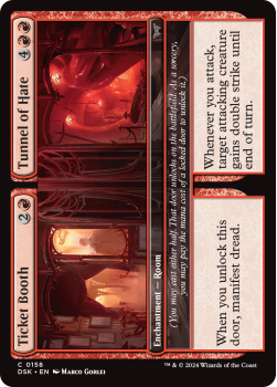 Ticket Booth // Tunnel of Hate (FOIL) single card from Magic the Gathering