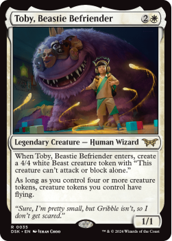Toby, Beastie Befriender single card from Magic the Gathering